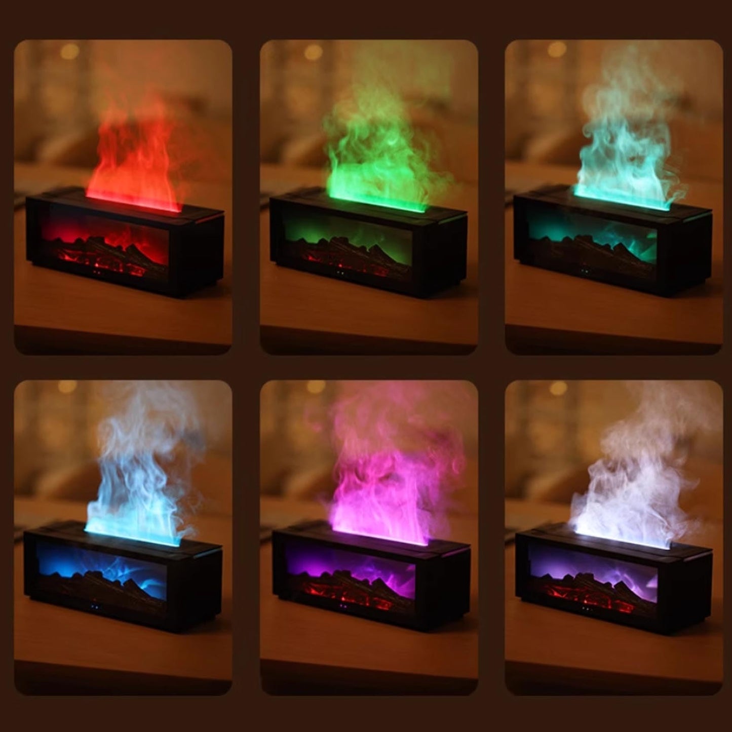 Colorful Flame Fireplace Aroma Diffuser®